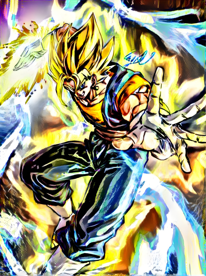 Vegito Spirit Sword (DB Legends Style)