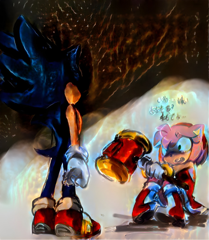 Dark Sonic Gonna End Amy -No More Stalking-