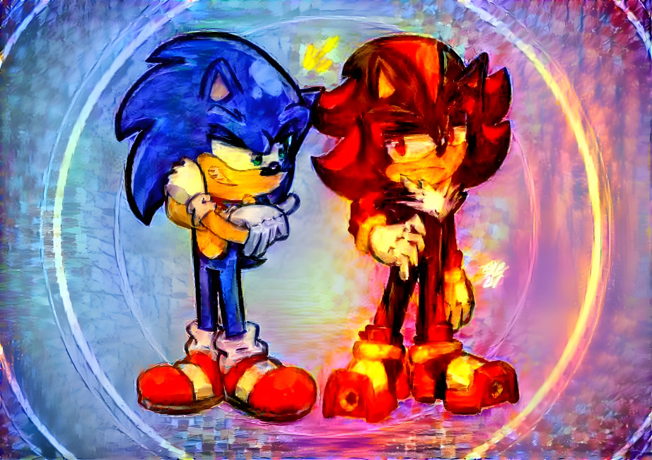 Sonic and Red Shadow