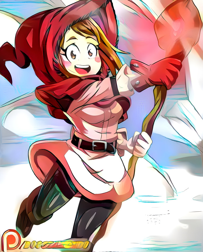 Ochako the Witch (Apple Magician Girl Style)