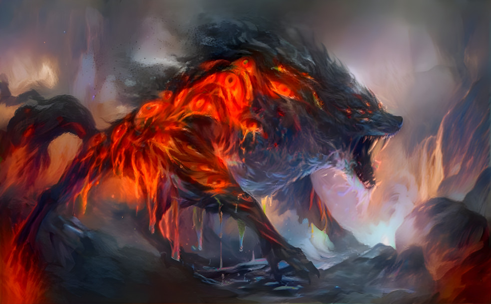 Lava Wolf