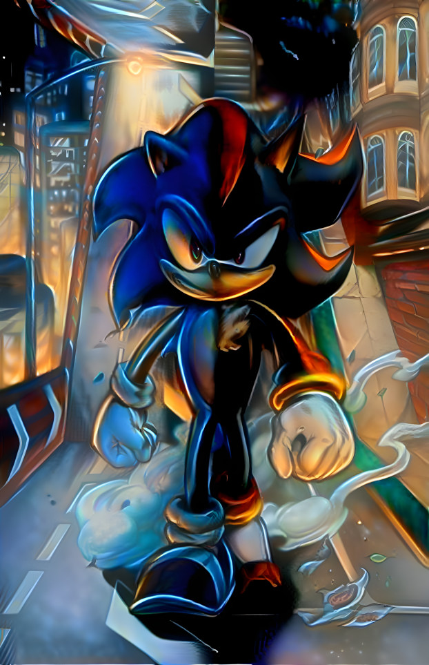 Sonic Shadow -Half & Half- (OMG Epic Style)