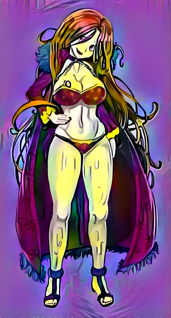 Flare in Brandish's Outfit (Psychedelic Style)