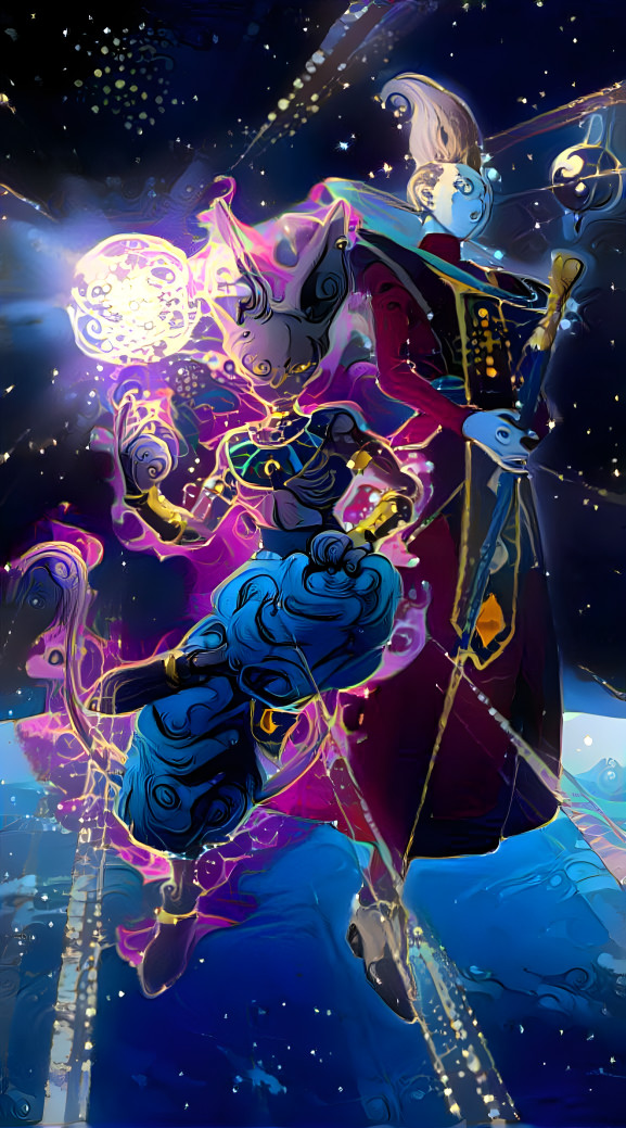 Swirly Beerus & Whis