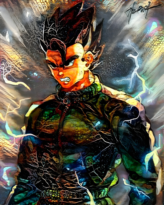 Ultimate Gohan in Tracksuit (Spider Web Style)