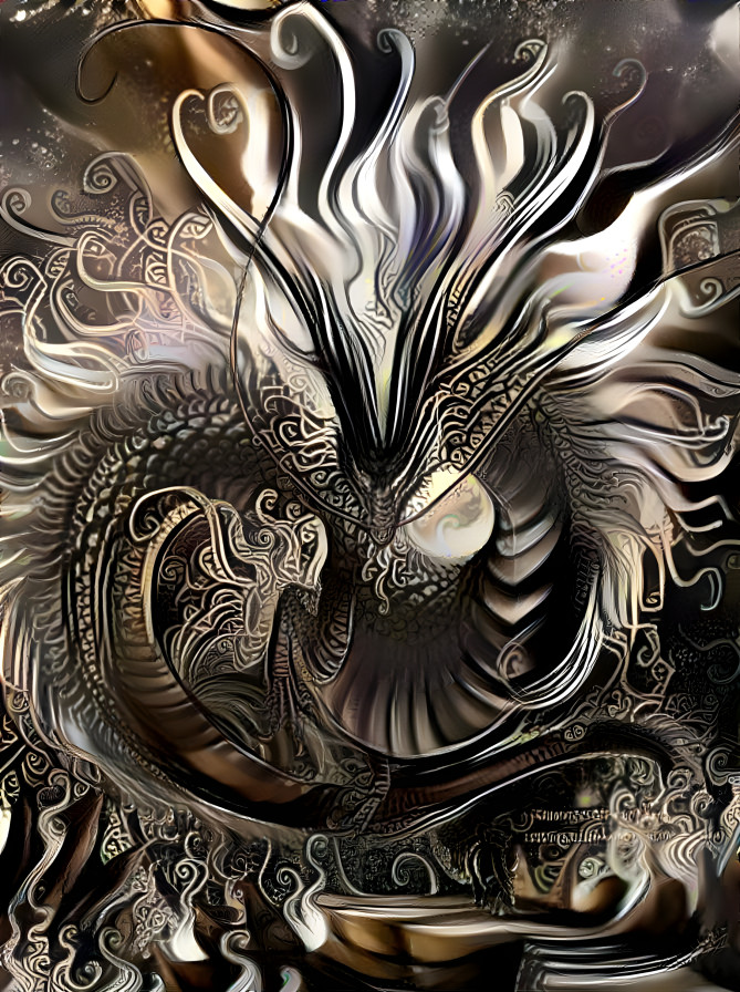 Approaching the Chinese Dragon (Silver Style)