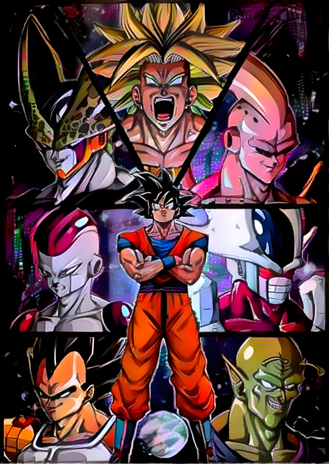 Goku & DBM Baddies (Badass Style)