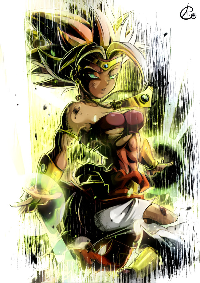 Kale in Z Broly Outfit (Dbl Asura Style)