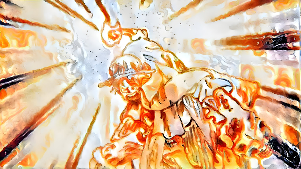 Fire Fist Luffy (What-If Luffy Mera Mera no Mi)