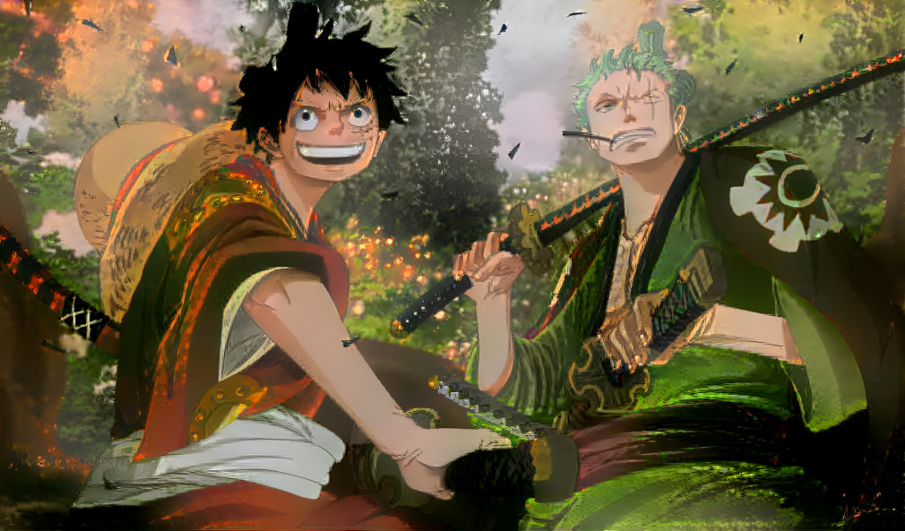 Samurai Bros -Luffy & Zoro-