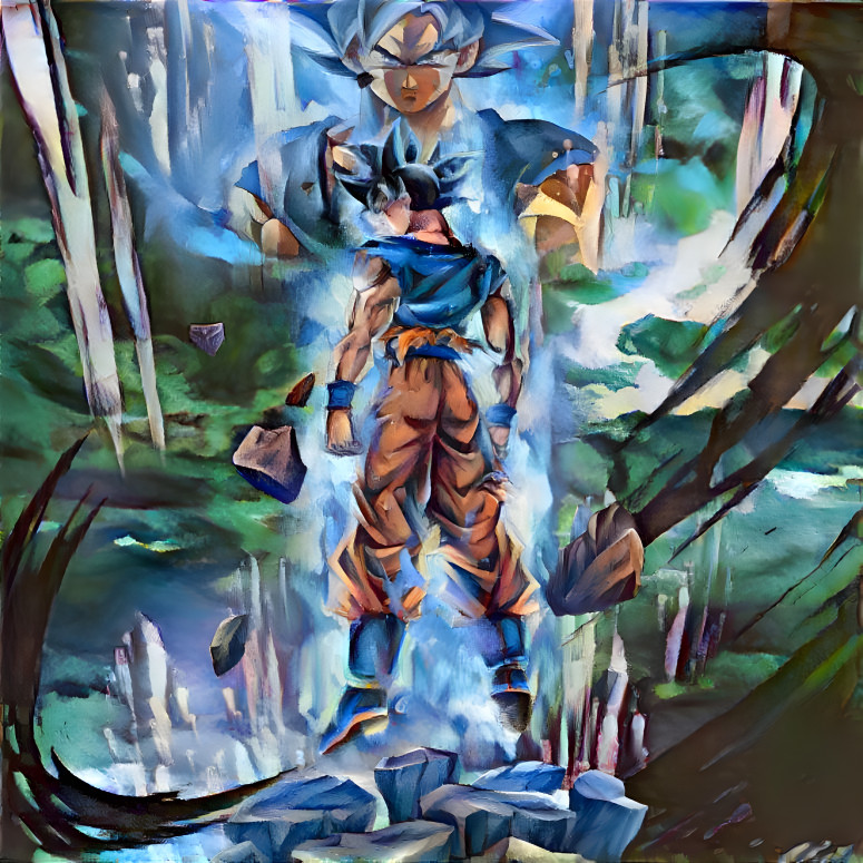 Ultra Instinct Goku (Painting Style)