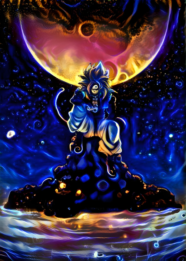 SSJ4 Gogeta (Cosmic Abstract Style)