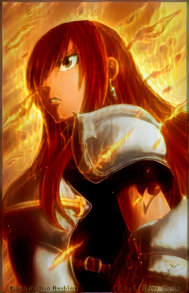 Fiery Erza