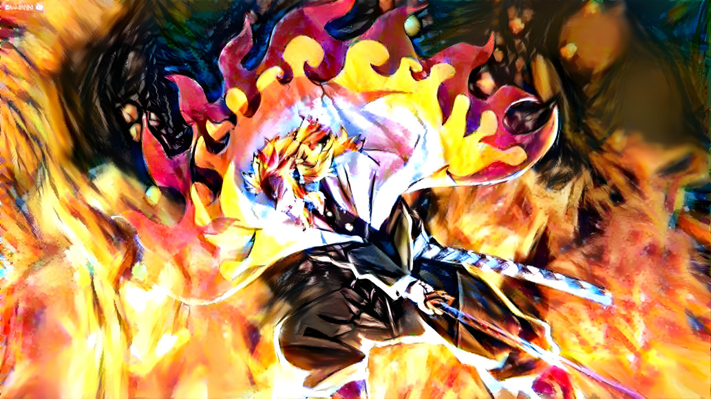 Rengoku Flaming Spirit (DB Legends Style)