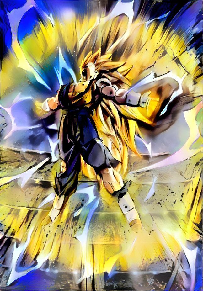 DBM Vegito's SSJ3 Debut (DB Legends Style)