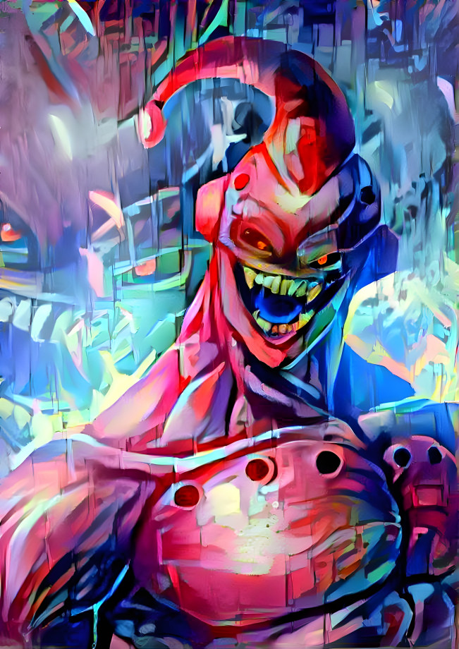 Scary Super Buu (Abstract Style)