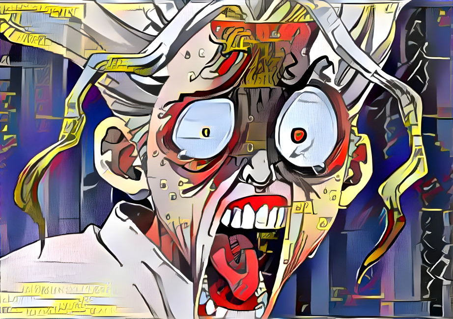 Senju Horrified (Pop Art Style)