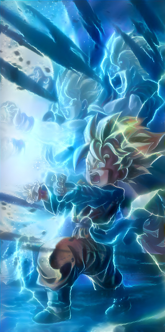 EPIC Family Kamehameha (Blue Glow Style)