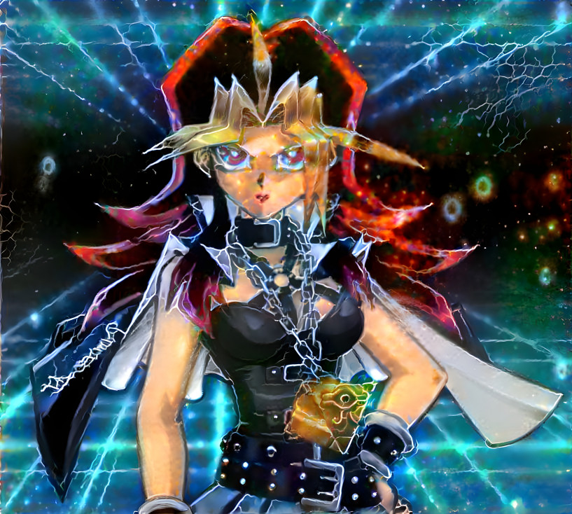 R63 Yugi in Cyberspace (Lightning Cosmos Style)