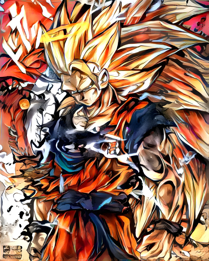 Epic SSJ3 Goku (Painted Style)