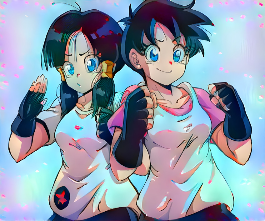 Videl -B4 & After Haircut- (Bunny Bulma Style)