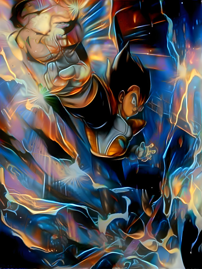 Saiyan Saga Vegeta Finger Blast (OMG Epic Style)