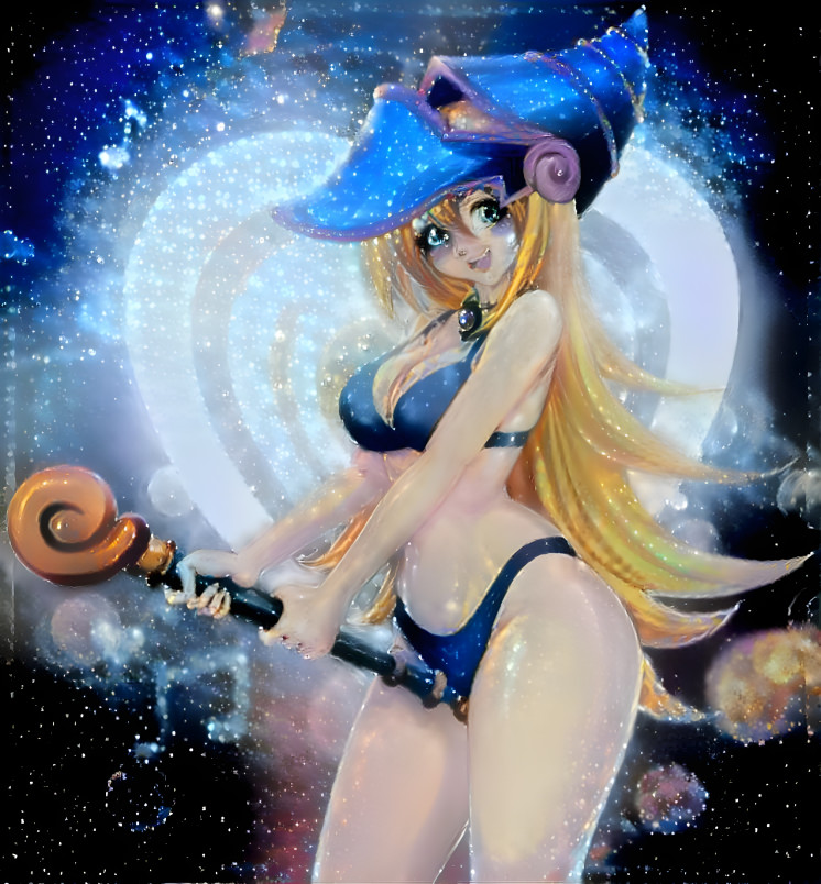 DMG Swimsuit & Staff Play (Space Style)