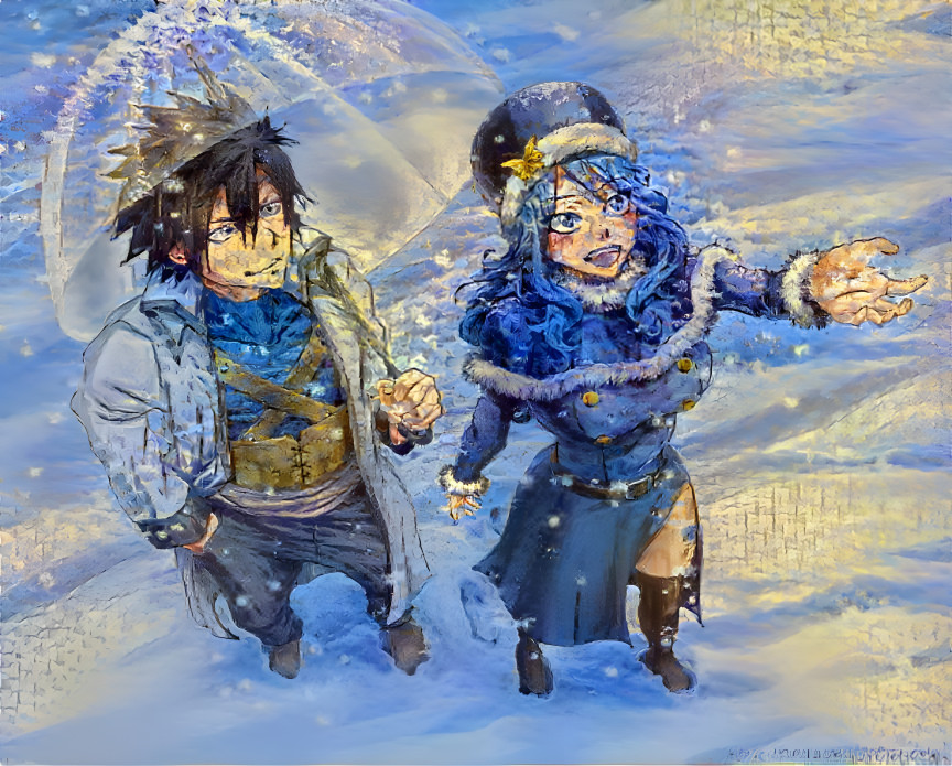 Gray x Juvia -Snow Date-