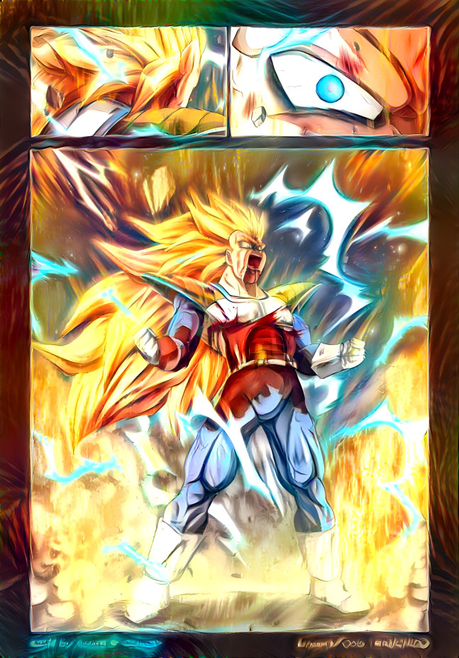 U13 Vegeta Achieves SSJ3