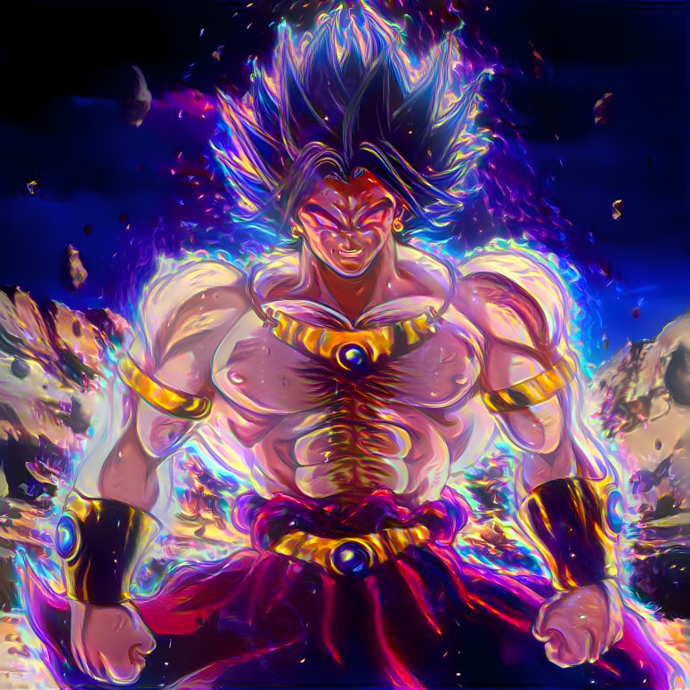 Demonic Ultra Instinct DBZ Broly