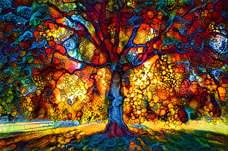 Colorful tree