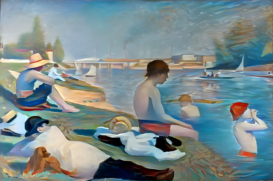 Bathers at Asnieres 