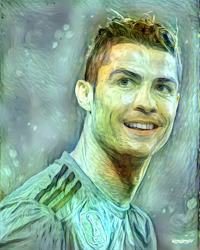 Cristiano Ronaldo - Van Gogh 2