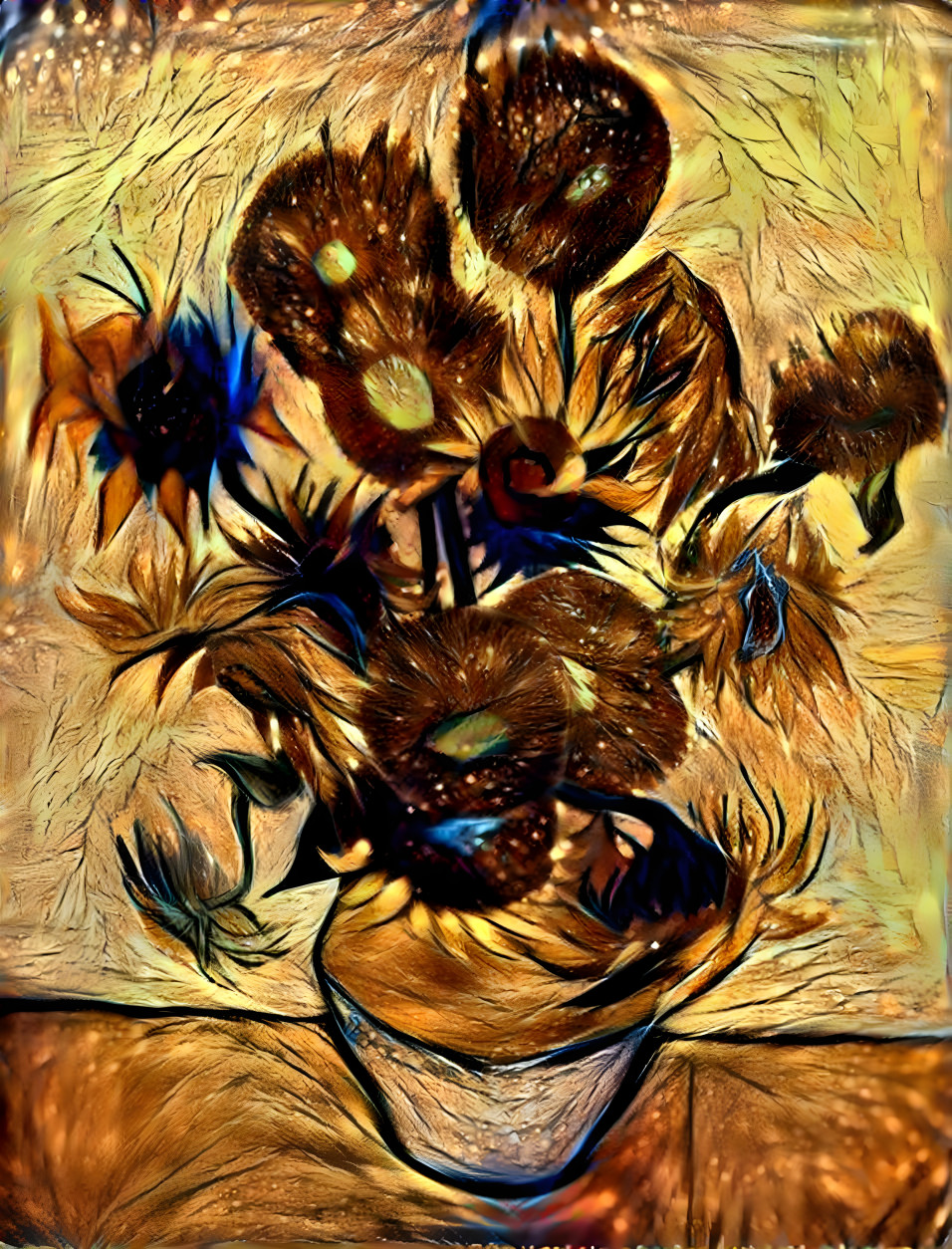 Sunflowers by Van Gogh