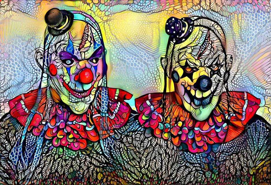 Clowns wanna have fun