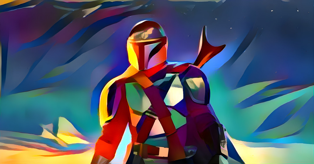 The Mandalorian art