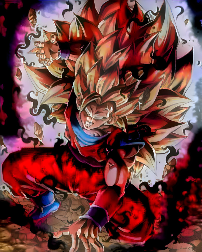 SSJ3 Goku -Cumber Ki Infected- (Cumber Style)