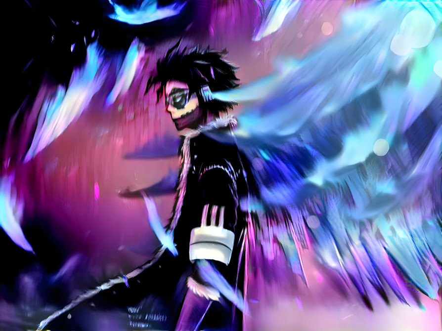 Dabi & Hawks Fused (Akaza Disorder Style)