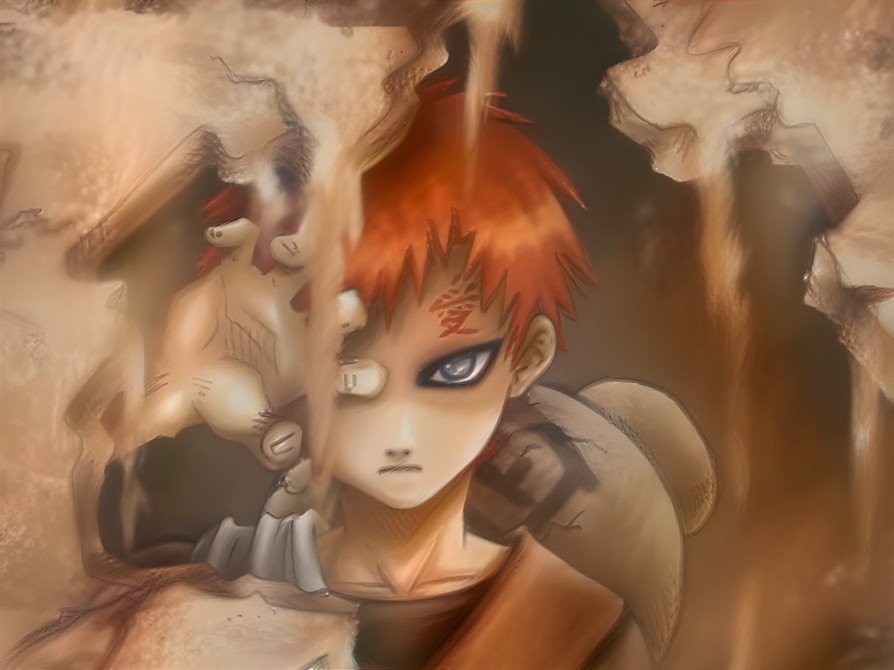 Gaara Sand Shield (Intimidation Removed)