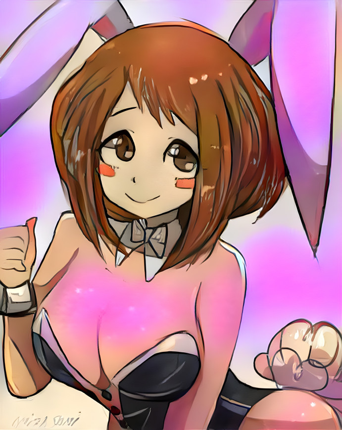 Bunny Girl Ochako (Popart Style)