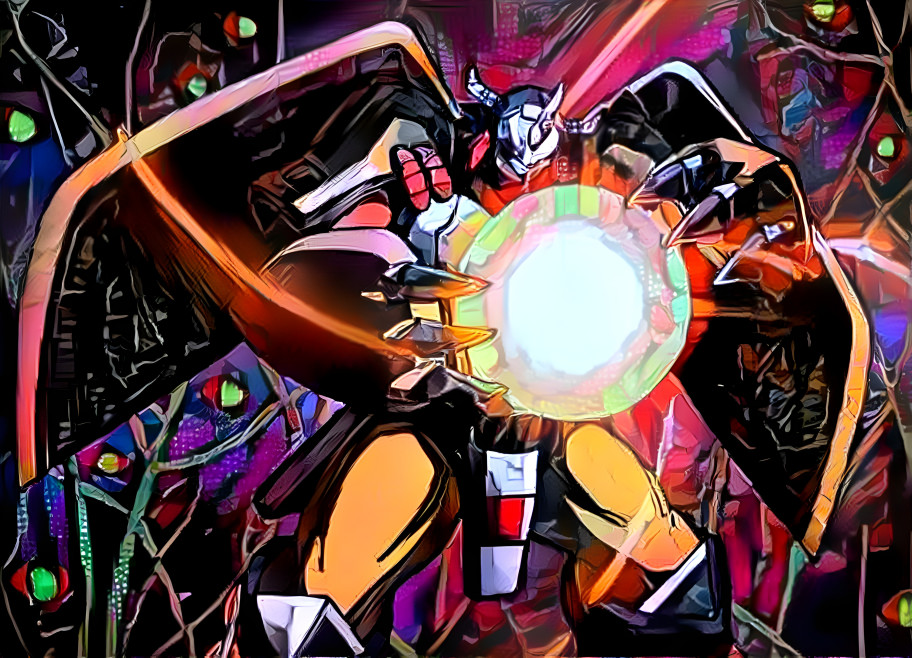 WarGreymon (Badass Abstract Style)