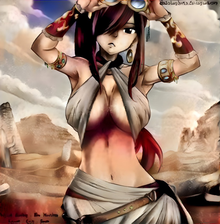 Desert Erza #2 (Gaara Style)