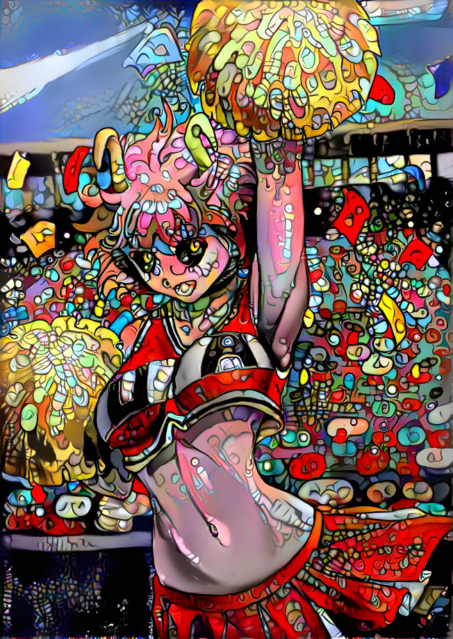 Mina Cheerleading (Abstract Style)