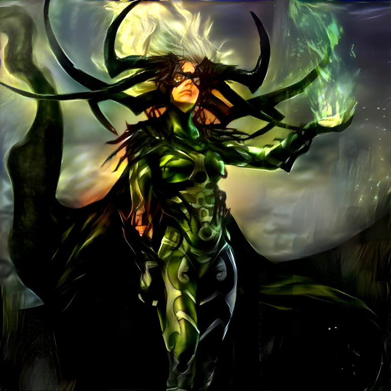 Hela -Deadly Green & Black-