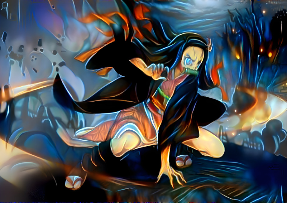 Nezuko Battle Stance (OMG Epic Style)