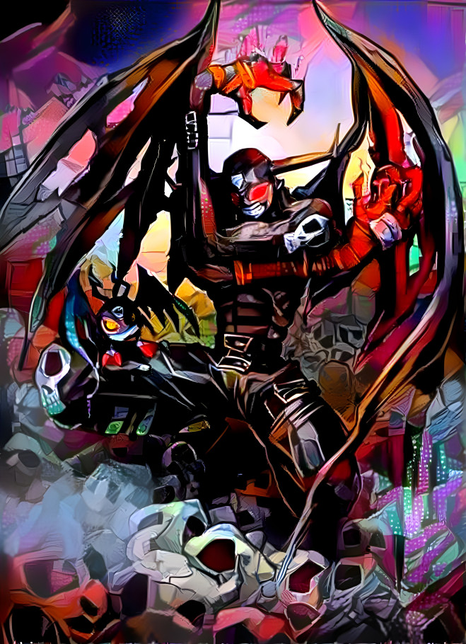 Devimon & DemiDevimon (Abstract Style)