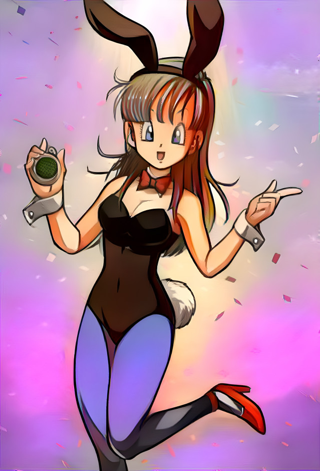 Bunny Suit Bulma (Popart Style)