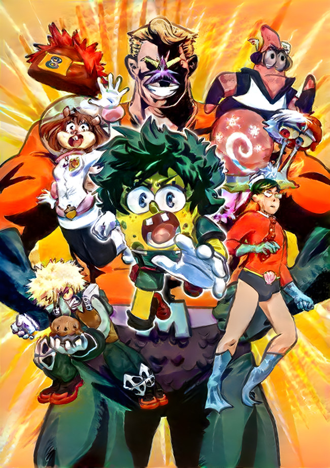 MHA Spongebob Crossover