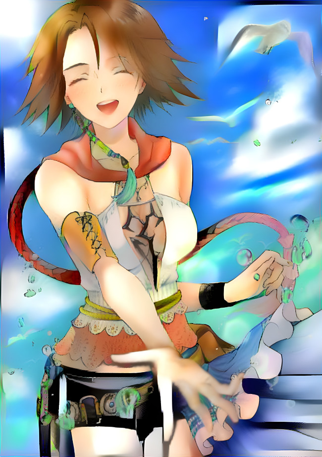 Happy Yuna (Painting Style)