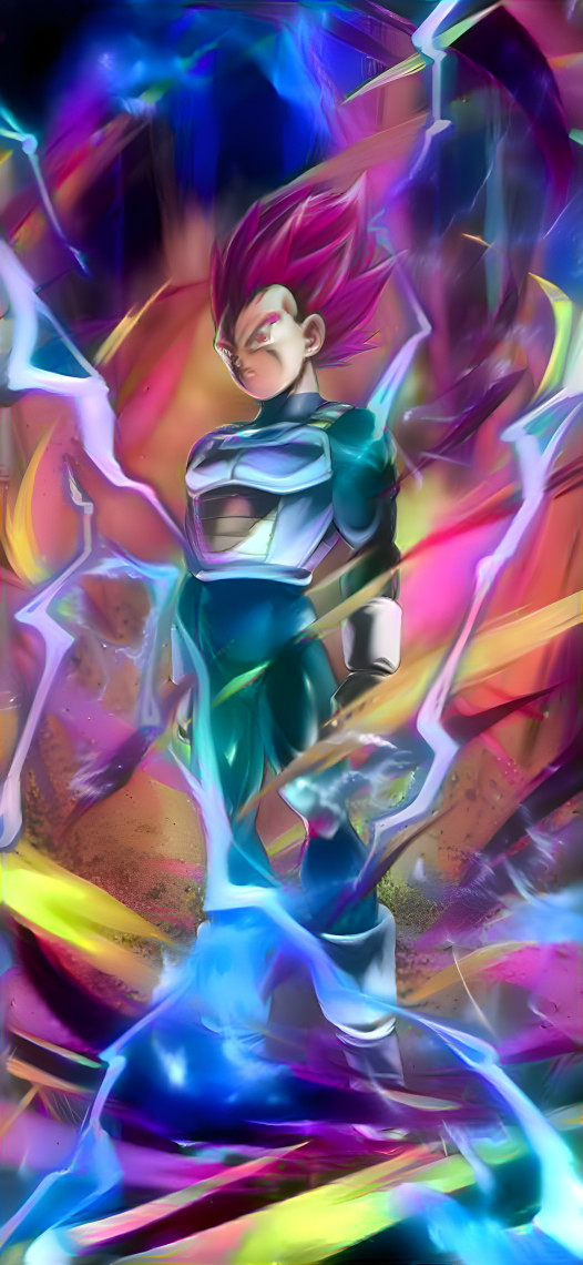 Ultra Ego Vegeta -Sorta- (Painting Style)